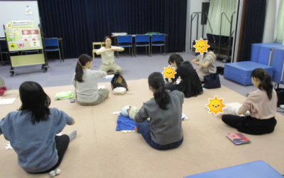 親子読みきかせ＆マッサージ１